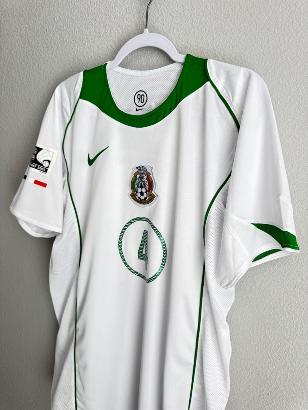 Mexico 2005 Rafa Marquez Confederations Cup away jersey - Picture 3 of 4
